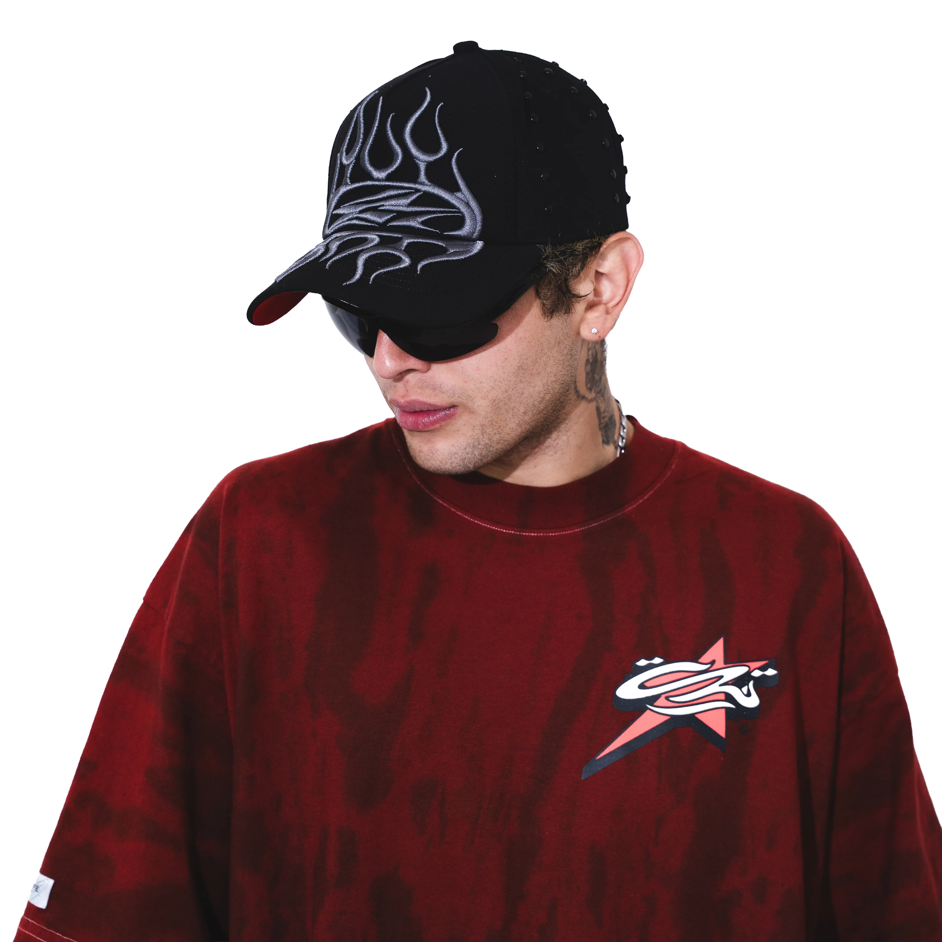 BIG LOGO FLAMES CAP - Image 6