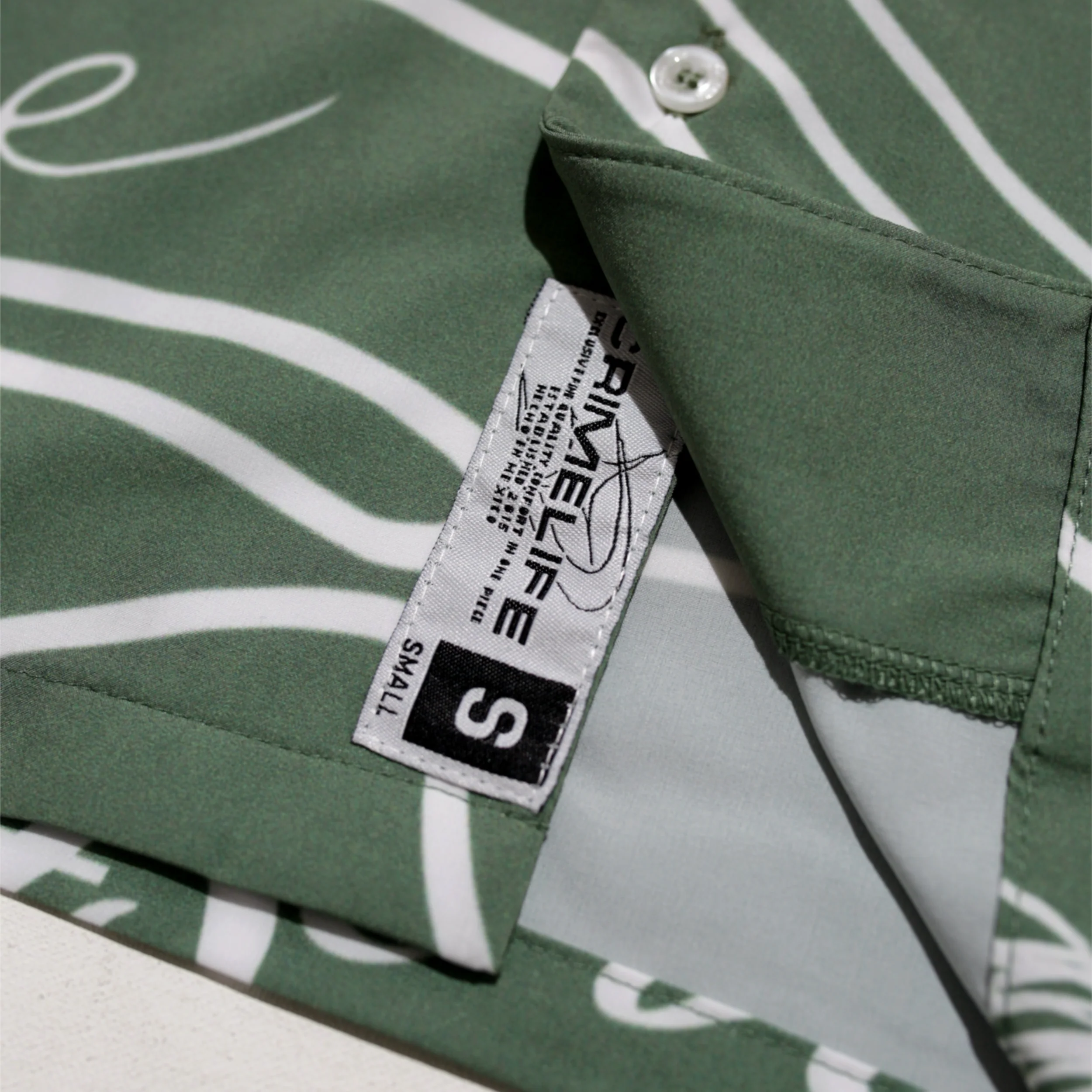 GREEN FULL SCRIPT CL SHIRT - Image 3