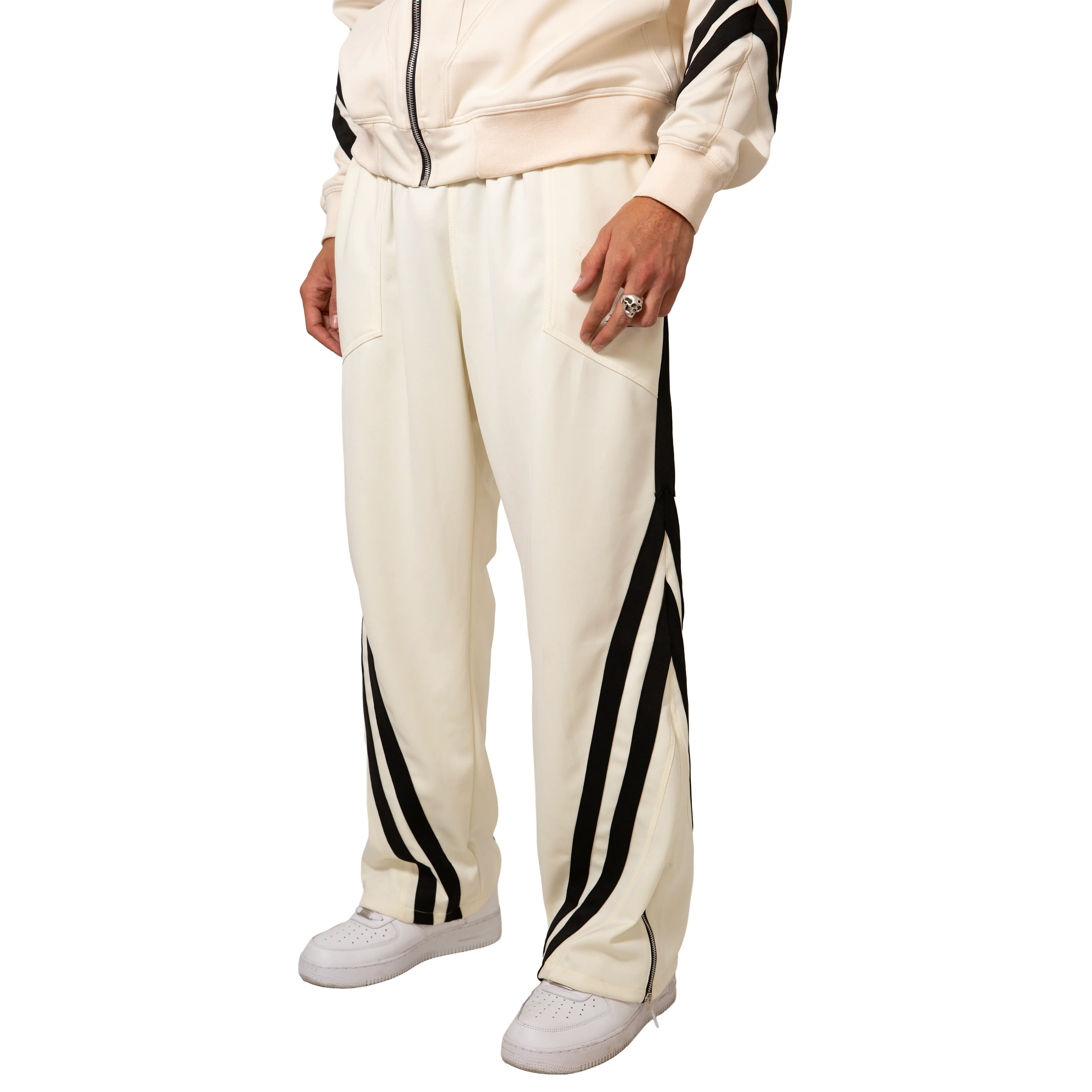 LOGO SPORT PANTS BONE - Image 5