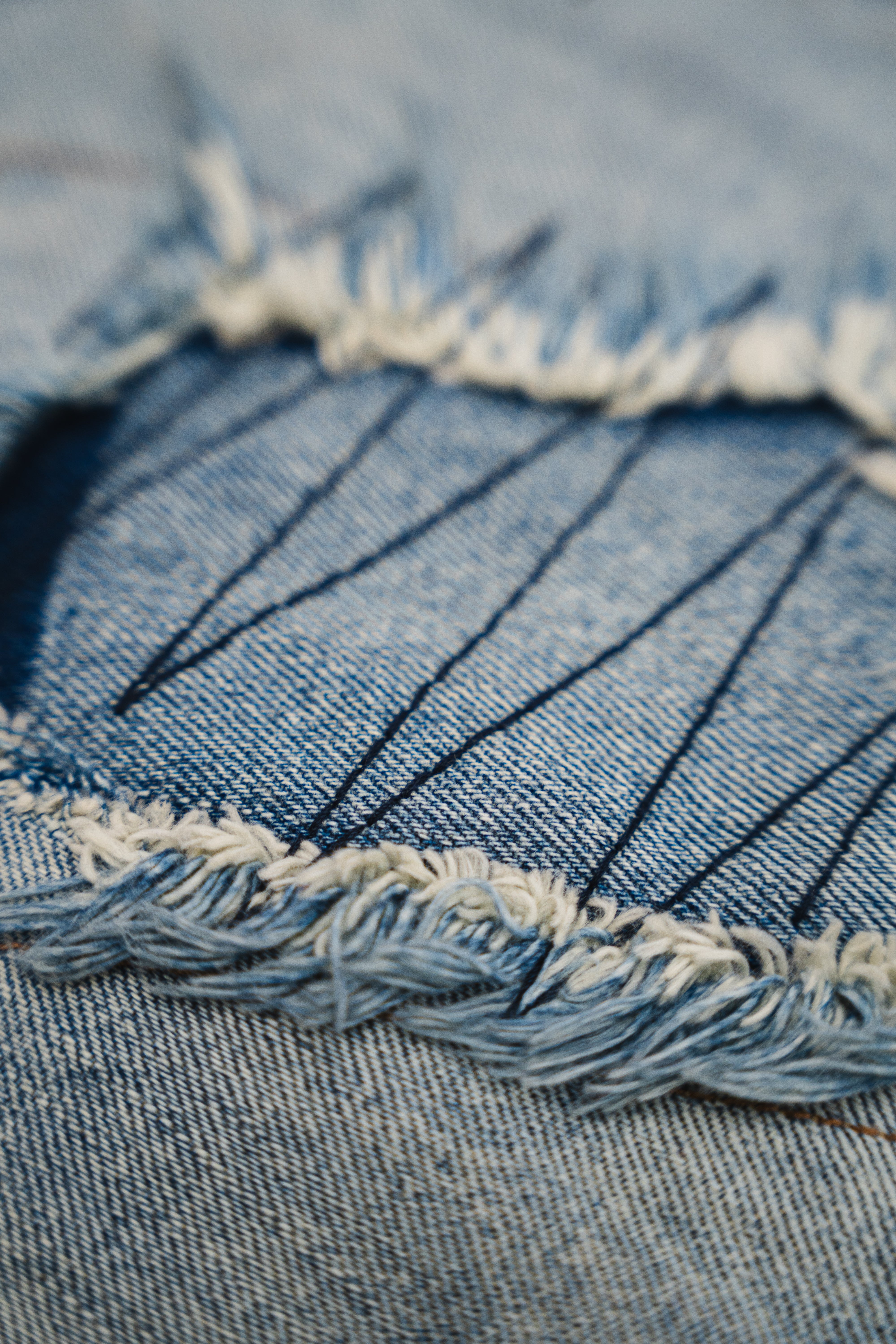 PATCHWORK DENIM JEANS - Image 4