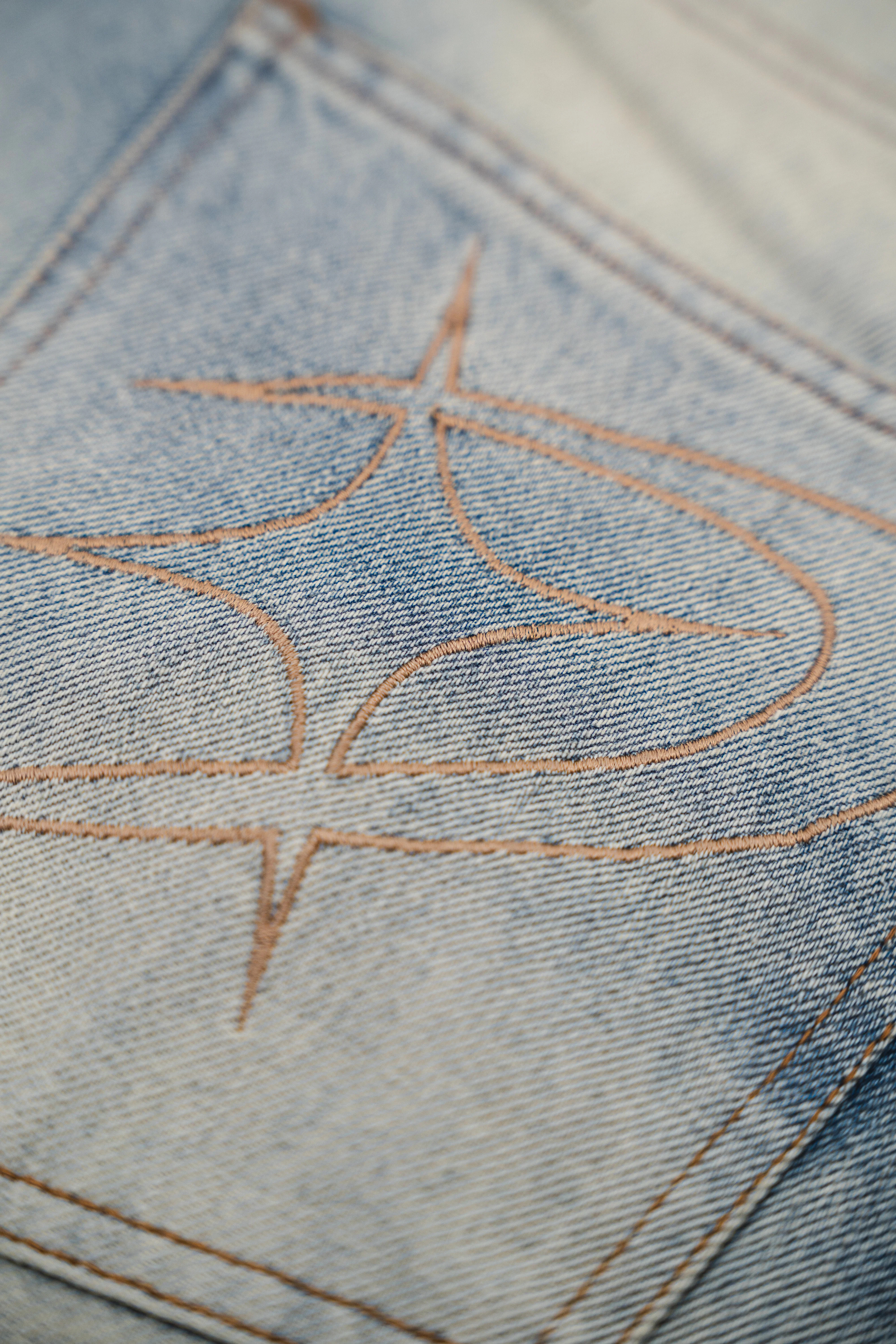 PATCHWORK DENIM JEANS - Image 5